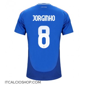 Italia Jorginho Frello #8 Prima Maglia Europei 2024 Manica Corta